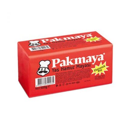 Pakmaya Yaş Hamur Mayası (500gr) (24adet)