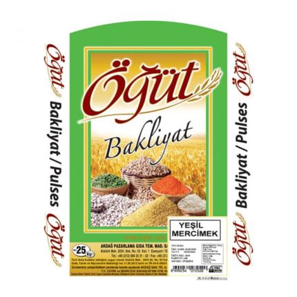 Öğüt Yeşil 7mm Mercimek (25kg)